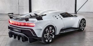 Custo da manutenção de um Bugatti